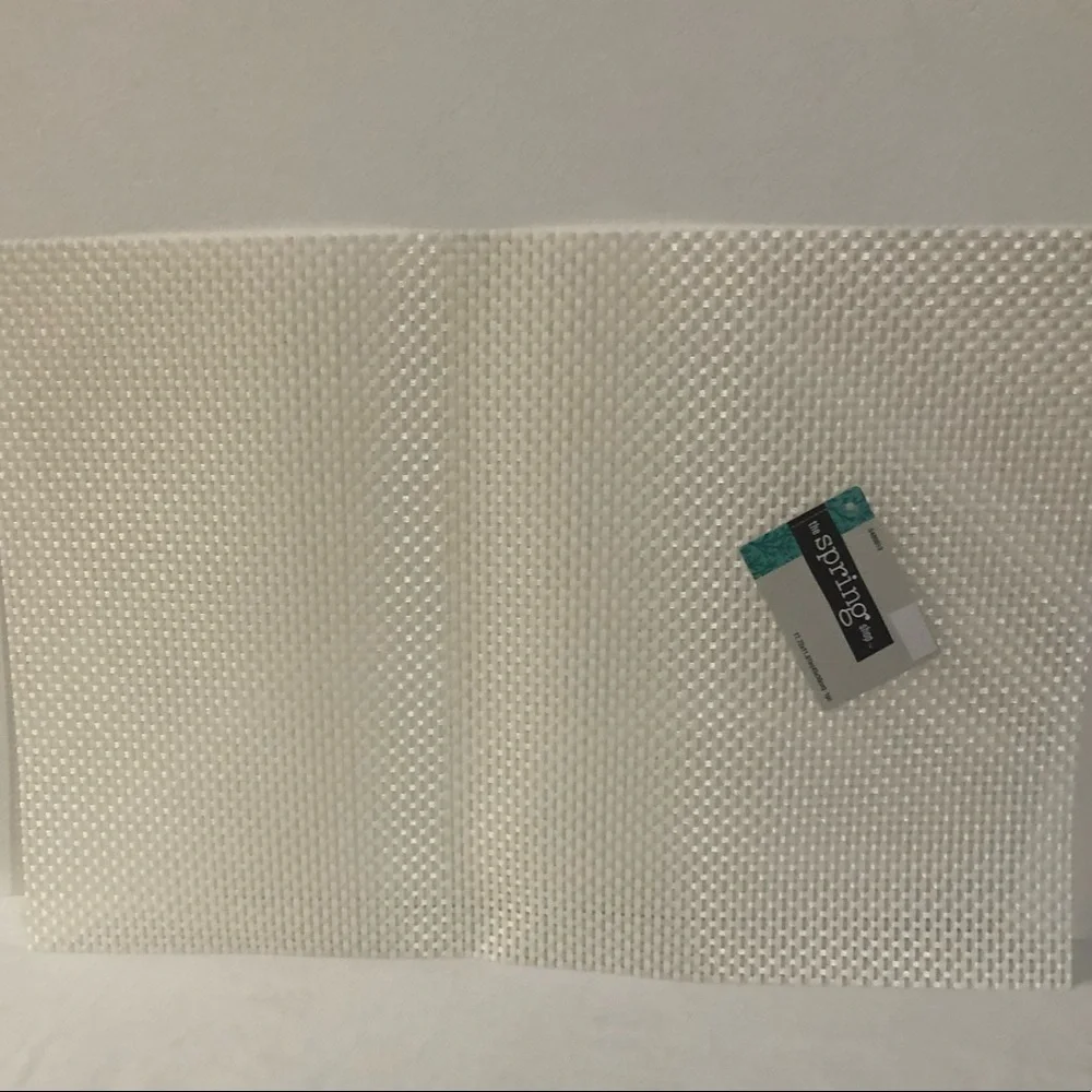 3PK Beige open Square design placemats. Size 17.72x11.81in(45x30cm)